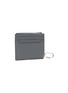 Figure View - Click To Enlarge - LOEWE - ANAGRAM APPLIQUÉ SQUARE PEBBLED CALF LEATHER KEY CARDHOLDER