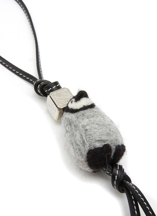 Detail View - Click To Enlarge - LOEWE - BABY PENGUIN CALF LEATHER FELT CHARM