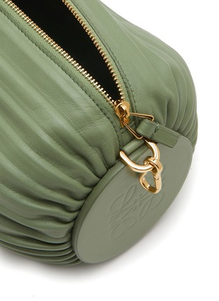 Detail View - Click To Enlarge - LOEWE - Pleated Nappa Leather Bracelet Pouch