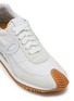 Detail View - Click To Enlarge - LOEWE - LOW TOP SUEDE PANEL LACE UP SNEAKERS
