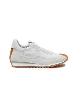 Main View - Click To Enlarge - LOEWE - LOW TOP SUEDE PANEL LACE UP SNEAKERS