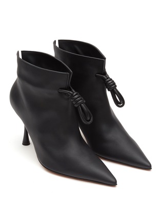 Detail View - Click To Enlarge - LOEWE - ‘FLAMENCO’ CALF LEATHER ANKLE BOOTS