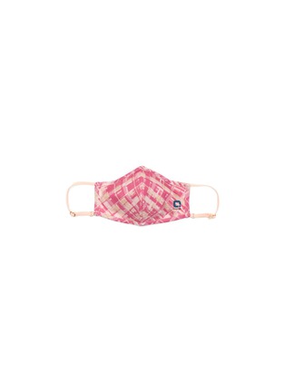 Main View - Click To Enlarge - INNOTIER - InnoShield Champion Series SPM99 Adult Petite Reusable Face Mask — Pink Check