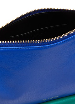 Detail View - Click To Enlarge - JW ANDERSON - ‘Bumper’ Nappa Leather Baguette Bag