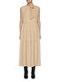 Main View - Click To Enlarge - THEORY - SCARF NECK MAXI DRESS