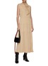 Figure View - Click To Enlarge - THEORY - SCARF NECK MAXI DRESS