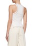 Back View - Click To Enlarge - FRAME - Contrasting Stitching Ribbed Tank Top