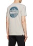 Back View - Click To Enlarge - DENHAM - ‘Avon’ Round Logo Cotton Crewneck T-Shirt
