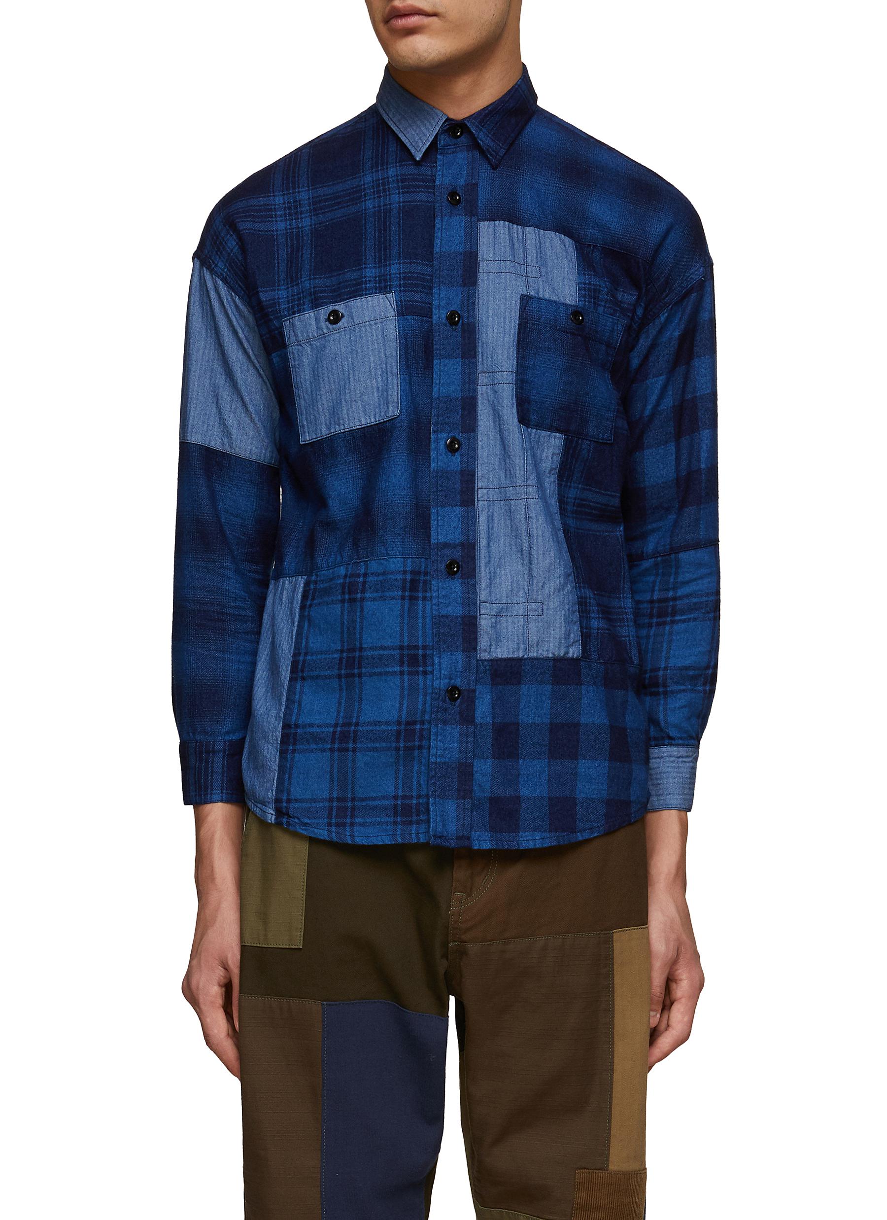 Checkered button up shirt Clearance