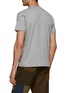 Back View - Click To Enlarge - FDMTL - Square Boro Patchwork Cotton Crewneck T-Shirt