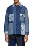 Main View - Click To Enlarge - FDMTL - BORO PATCHWORK 5 YEAR WASH LONG SLEEVE SHIRT
