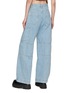 Back View - Click To Enlarge - FRAME - OVERSIZED CARGO LIGHT WASH JEANS