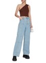 Figure View - Click To Enlarge - FRAME - OVERSIZED CARGO LIGHT WASH JEANS