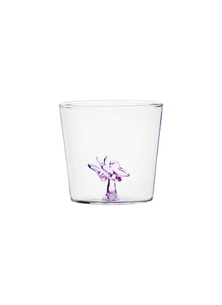 Main View - Click To Enlarge - ICHENDORF MILANO - Greenwood Coloured Glass Butterfly Tumbler