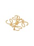 Detail View - Click To Enlarge - LOEWE - Gold Plated Brass Anagram Brooch