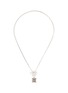 Main View - Click To Enlarge - LOEWE - Sterling Silver Anagram Pendant Necklace