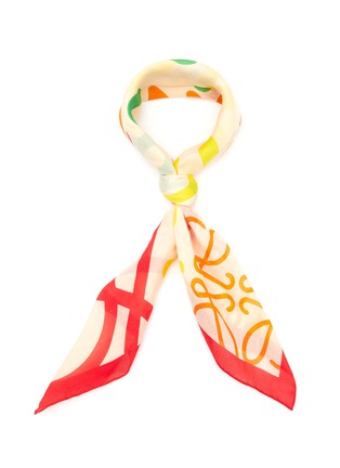 Main View - Click To Enlarge - LOEWE - All-Over Logo Scarf