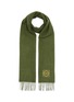 Main View - Click To Enlarge - LOEWE - Anagram Cashmere Wool Blend Scarf