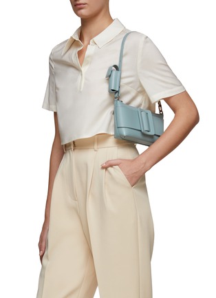 Figure View - Click To Enlarge - BOYY - ‘POUCHETTE’ OVERSIZED BUCKLE LEATHER SHOULDER BAG