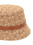 Detail View - Click To Enlarge - LOEWE ACCESSORIES - ANAGRAM JACQUARD CALF LEATHER BUCKET HAT