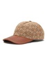 Main View - Click To Enlarge - LOEWE - ANAGRAM JACQUARD CALF LEATHER CAP