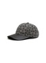 Main View - Click To Enlarge - LOEWE ACCESSORIES - ANAGRAM JACQUARD CALF LEATHER CAP