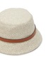 Detail View - Click To Enlarge - LOEWE - ANAGRAM JACQUARD LEATHER BUCKET HAT