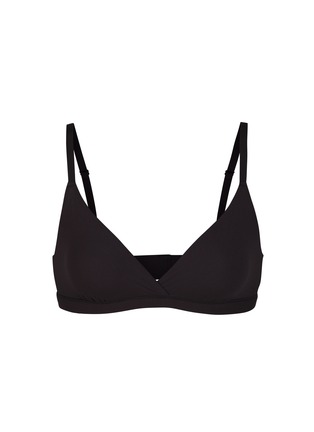SKIMS Cotton Plunge Bralette, 31 Comfy Bralettes to Wear All Day, Because  Nobody Likes Pokey Wires