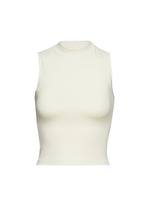 SKIMS | 'Cotton' Jersey Mock Neck Tank | WHITE | Beauty | Lane