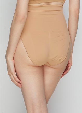 Back View - Click To Enlarge - SKIMS - ‘Seamless Sculpt’ Sculpting Mid Waist Brief