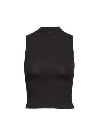 Main View - Click To Enlarge - SKIMS - Cotton Jersey Mock Neck Tank