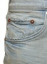  - PURPLE - Distressed Bleached Skinny Jeans