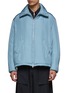 Main View - Click To Enlarge - RE: BY MAISON SANS TITRE - Enlarged Collar Padded Zip Up Jacket
