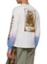 ARIES - ‘Santino’ Classical Print Tie Dyed Cotton Long-Sleeved T-Shirt