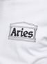  - ARIES - ‘I'm With Aries’ Back Print Cotton Crewneck T-Shirt