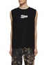 Main View - Click To Enlarge - ARIES - FEARLESS CHEST LOGO LOW ARMHOLE TANK TOP