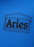 ARIES - Temple Chest Logo Print Long-Sleeved T-Shirt