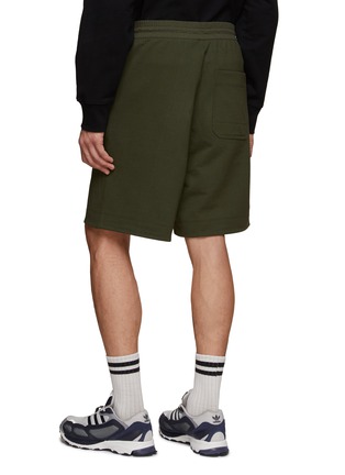 Back View - Click To Enlarge - Y-3 - TERRY COTTON SHORTS