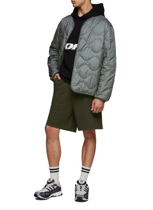 Figure View - Click To Enlarge - Y-3 - TERRY COTTON SHORTS