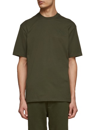 Main View - Click To Enlarge - Y-3 - CHEST LOGO COTTON T-SHIRT