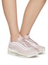Figure View - Click To Enlarge - NIKE - ‘AIR MAX 97 LX’ LOW TOP LACE UP SNEAKERS