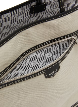 Detail View - Click To Enlarge - MOREAU - ‘SAINT TROPEZ’ REVERSIBLE STYLE CANVAS TOTE BAG