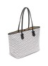 Detail View - Click To Enlarge - MOREAU - ‘Saint Tropez’ Large Chequered Canvas Tote Bag