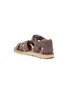 Detail View - Click To Enlarge - POM D'API - Nubuck Fisherman Toddlers Sandals