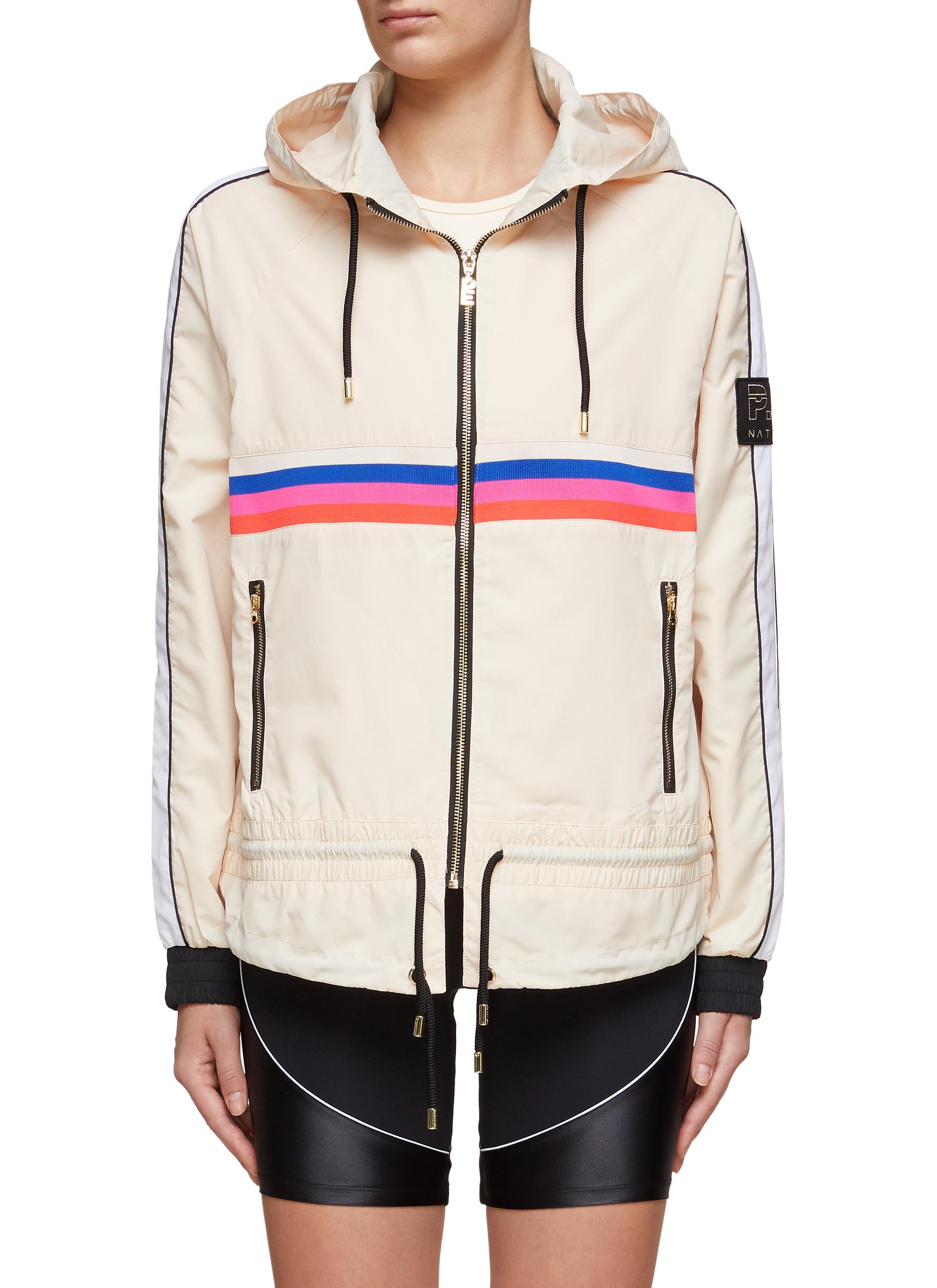 P.E NATION | 'MAN DOWN' ZIP UP JACKET 
