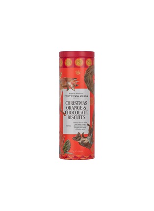 Main View - Click To Enlarge - FORTNUM & MASON - Christmas Orange & Dark Chocolate Biscuits, 125g