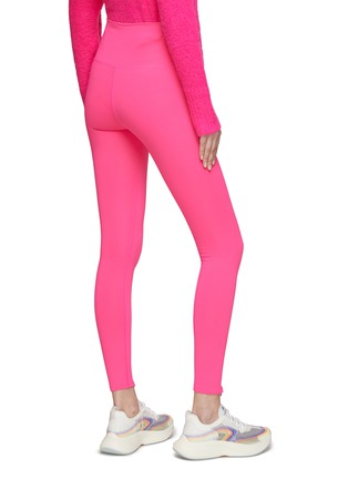 Back View - Click To Enlarge - P.E NATION - ‘AMPLIFY’ HIGH WAIST ZIP HEM LEGGINGS