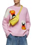 Figure View - Click To Enlarge - LOEWE - ‘Puzzle’ Mini Buckled Strap Leather Bumbag
