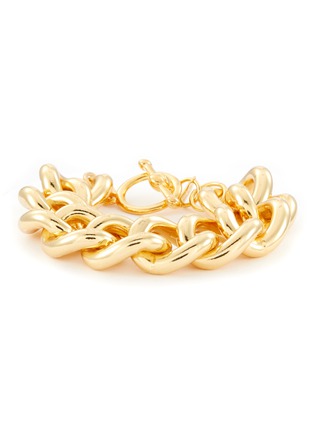Main View - Click To Enlarge - KENNETH JAY LANE - Gold Plated Chunky Chain Bracelet
