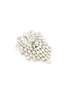 Detail View - Click To Enlarge - KENNETH JAY LANE - RHODIUM CRYSTAL CLUSTER CLIP EARRINGS